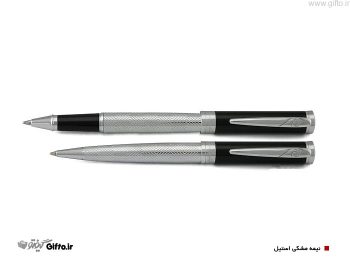 قلم نیمه مشکی استیل MARSHAL پیرگاردین
