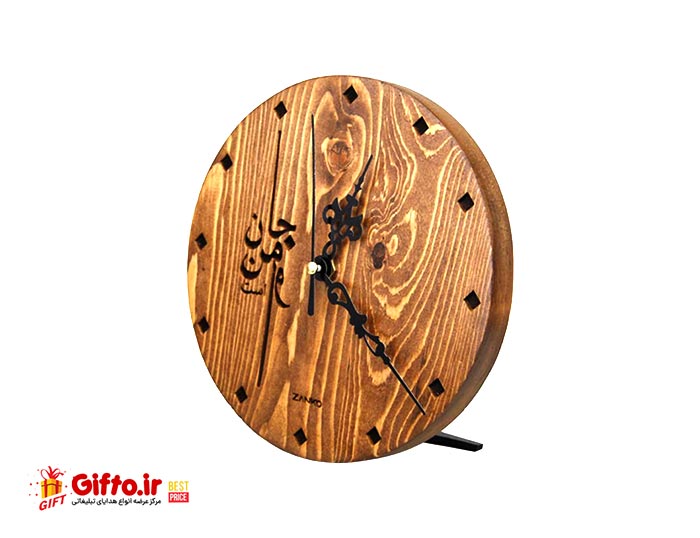 ساعت رومیزی چوبی Za202