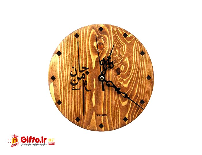 ساعت رومیزی چوبی Za202