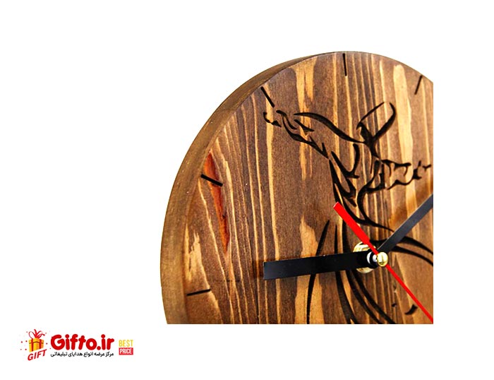 ساعت رومیزی چوبی Za205
